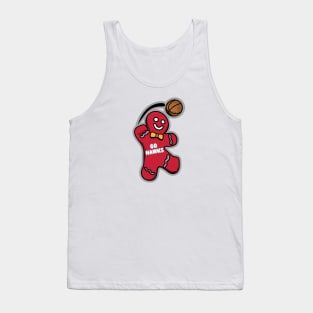 Atlanta Hawks Gingerbread Man Tank Top